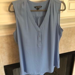 Baby blue express suit top